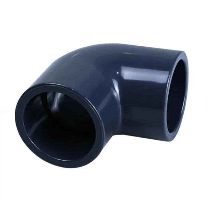 6 inches elbow white pvc pipe-2