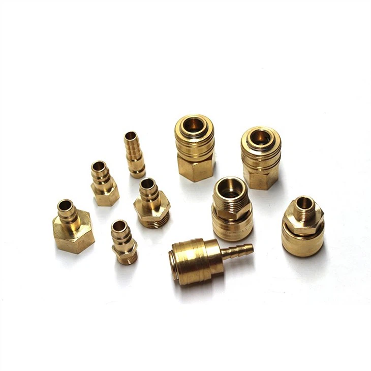 Brass air compressor fittings connector-3