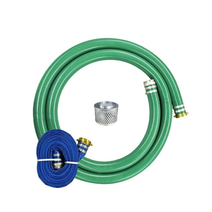 PVC green suction hose pipe-3
